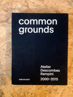 Livre, "common grounds", Atelier Descombes Rampini 2000-15