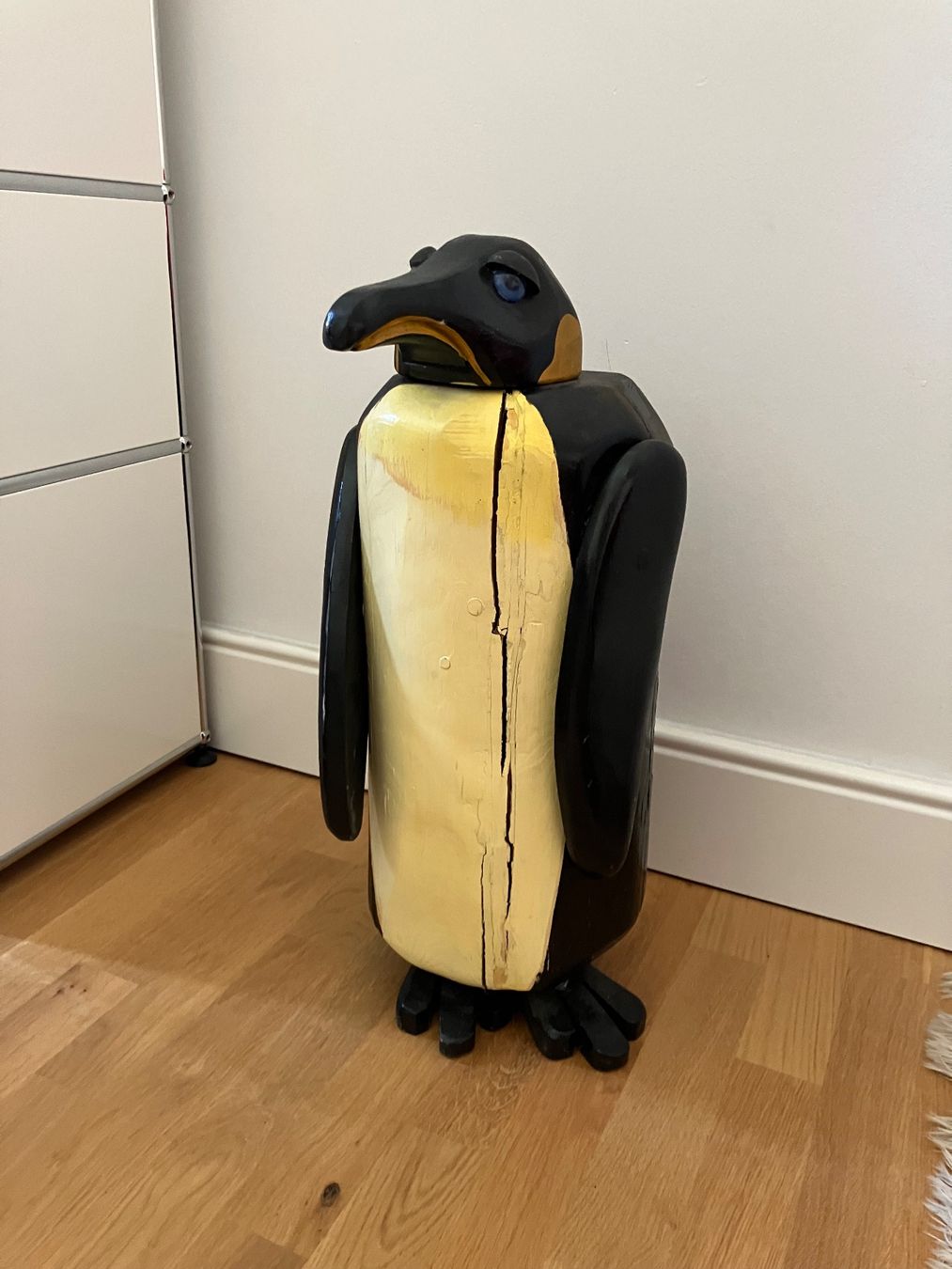 Sculptures & Statues: Lustiger Pinguin aus Holz – D'occasion à Zürich par mnnw 1