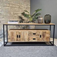 Sideboard Iron Air Mangoholz Eisen 180