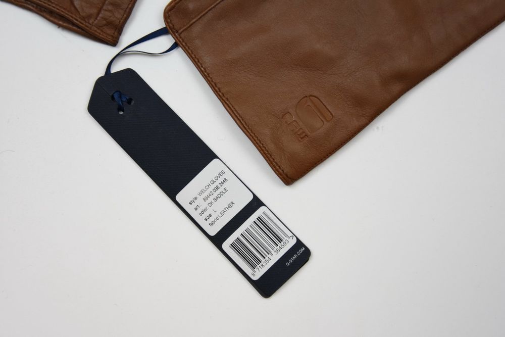 Autres accessoires hommes: G Star Raw Herren Handschuhe Welch/echtes Leder /braun /Gr.S – Neuf avec emballage d'origine à Wohlenschwil par EddieS-Outlet 5