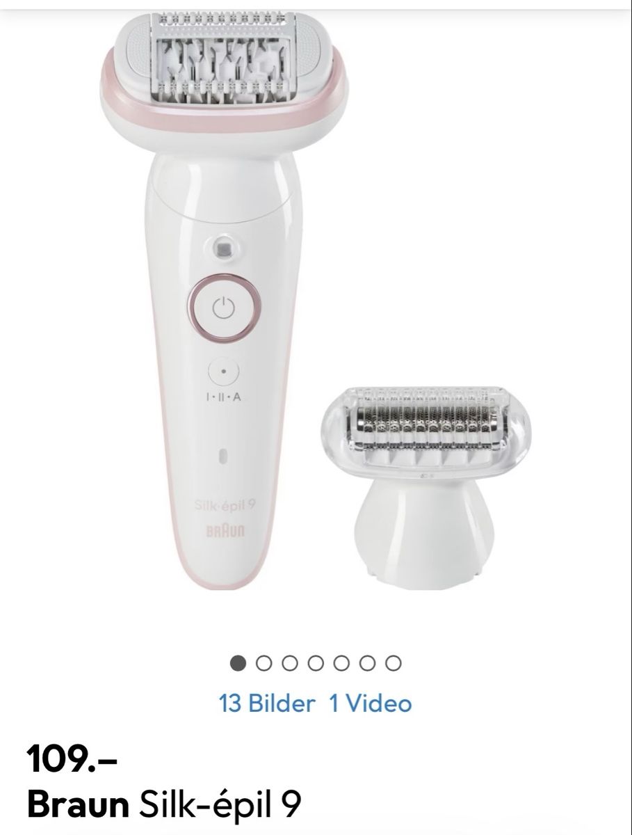 Braun Epiliergeräte: Braun Silk-épil 9 Epilierer – Neu (gemäss Beschreibung) aus Zürich von annaverasch 4