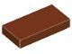 Lego Reddish Brown Tile 1 x 2 1 Stück
