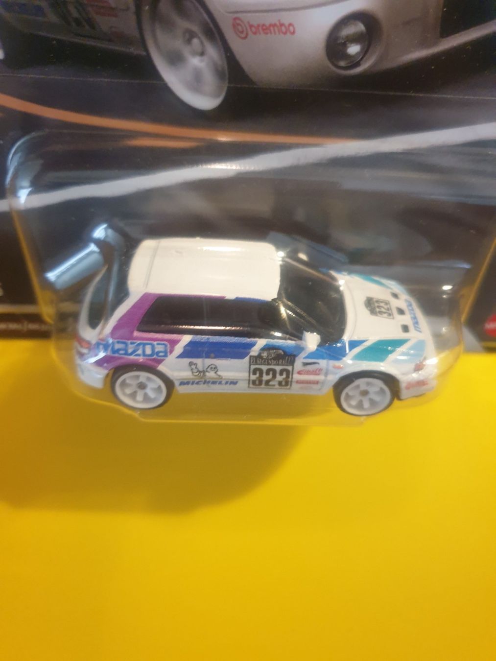 Hot Wheels Modellini d'auto: Hot Wheels MAZDA 323 GTR – Nuovo e nell'imballaggio originale da Oftringen venduto da Rotor 3