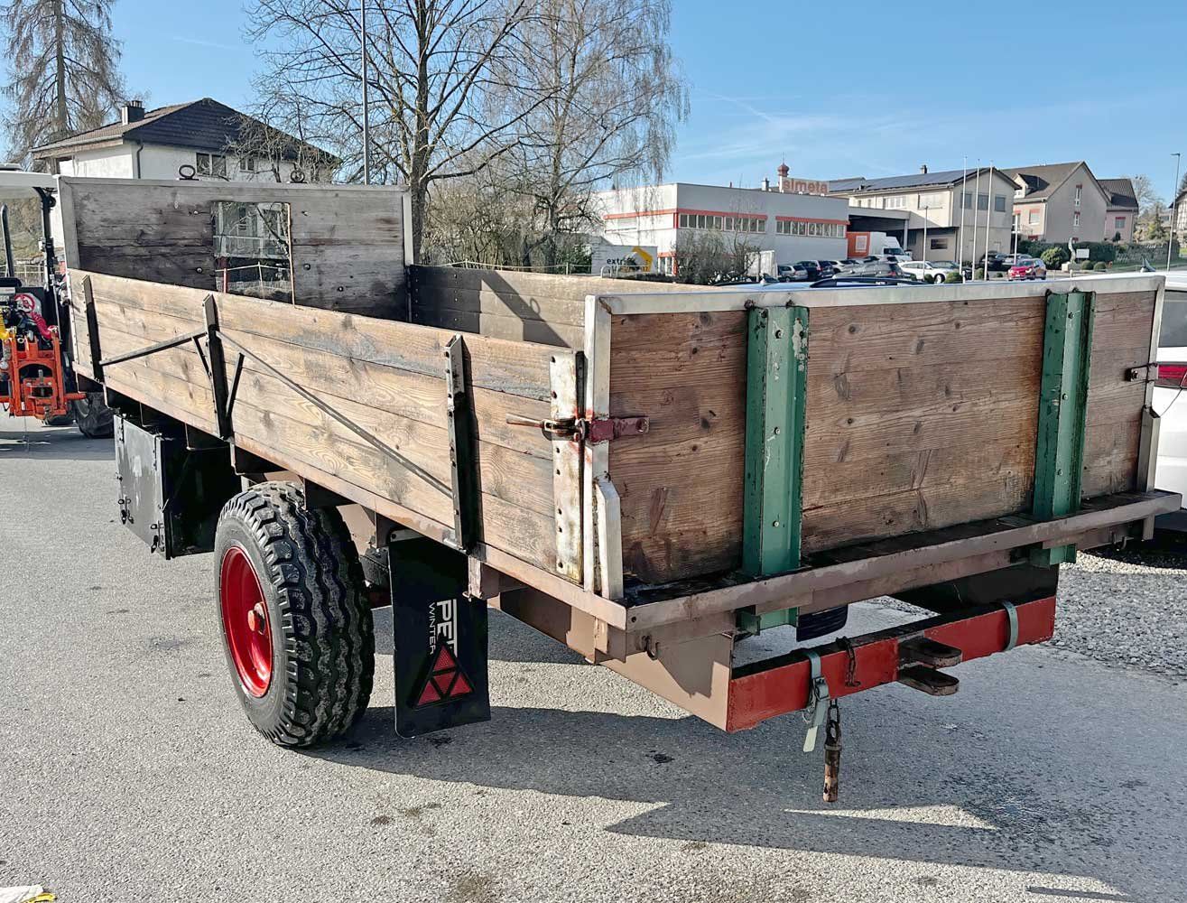 Tanner Rimorchi: Tanner Anhänger Eigenbau – Usato da Niederwil AG venduto da Maeder_AG 2