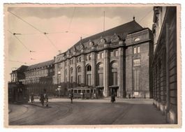 St. Gallen, Bahnhof, Tram, gelaufen 1935
