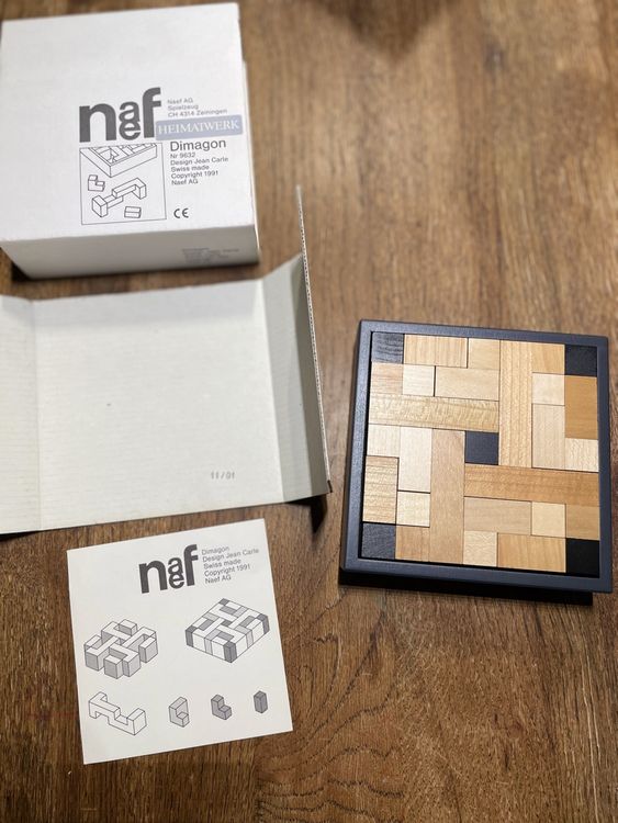 Naef Dimagon Nr 9632 Design Jean Carle (Neu und originalverpackt) in ...