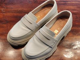 Bullboxer: Loafer Schuhe, Gr. 36, hellbeige