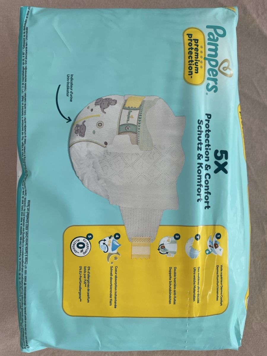 Pampers Bacs à couches & couches: Couches Pampers Taille 0 – Neuf (Voir description) à Bonstetten par mar_f7dr 2