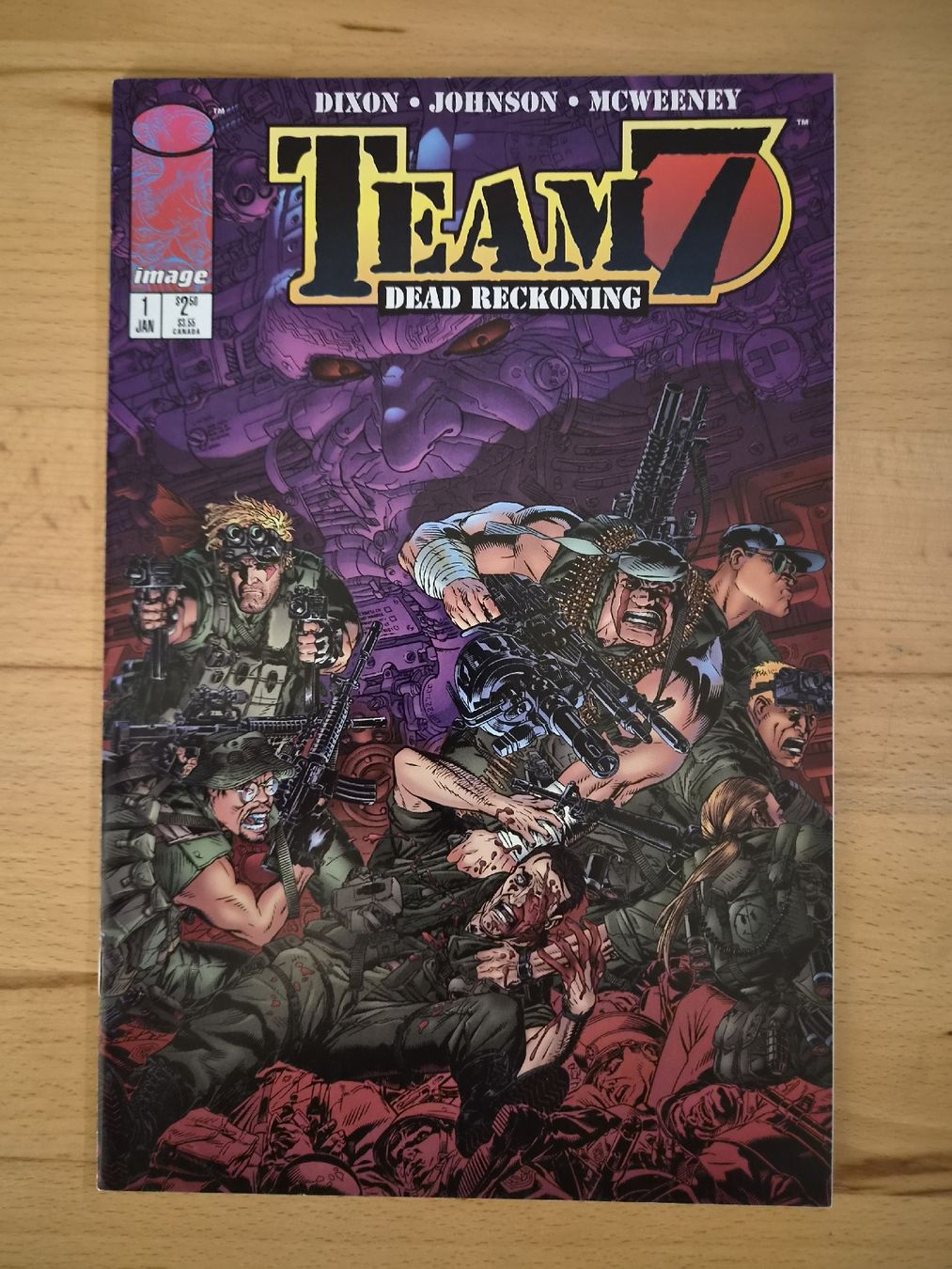 Comics: Team7: Dead Reckoning #1-4 (complete) – Gebraucht aus Biel/Bienne von collector_comics 1