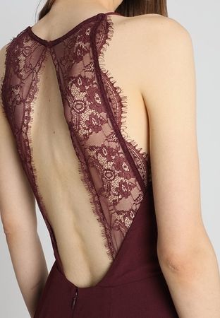 Abendkleid Samsøe Samsøe bordeaux 