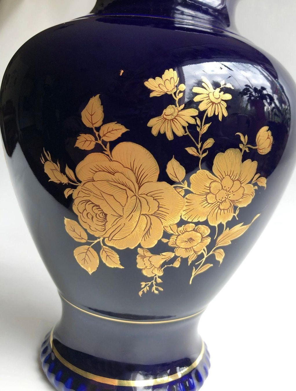 Vasi & Recipienti: BAREUTHER WALDSASSEN ECHT COBALT VASE – Usato da Dübendorf venduto da Orchid18 1