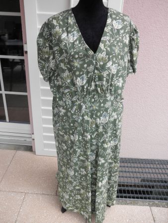 Kleid Seasalt Cornwall Hart Fern Dress  Grün Blumen