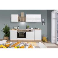 093 Küchenzeile Singleküche 220cm E/SO/W - Küche Einbauküche