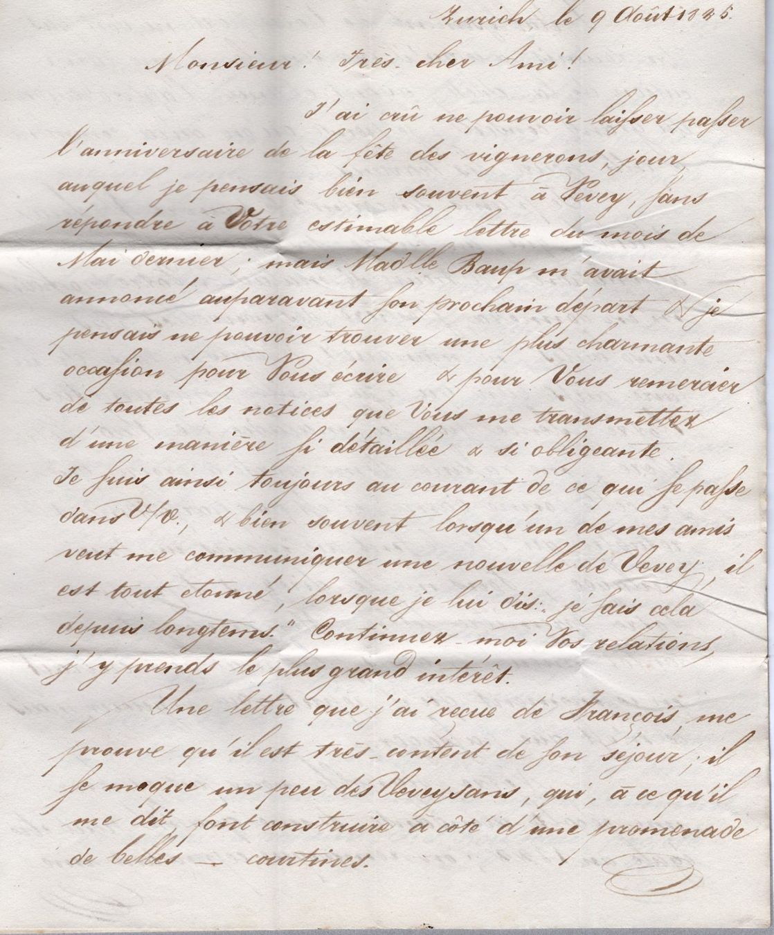 Tutti i francobolli: Vorphilatelie  Zürich 1825 – Usato da Vilters venduto da Jere3943 2