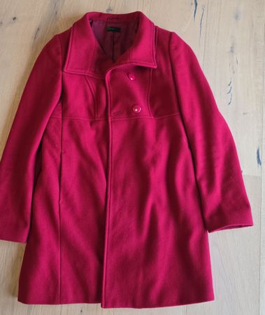 Damen Mantel rot Grösse M