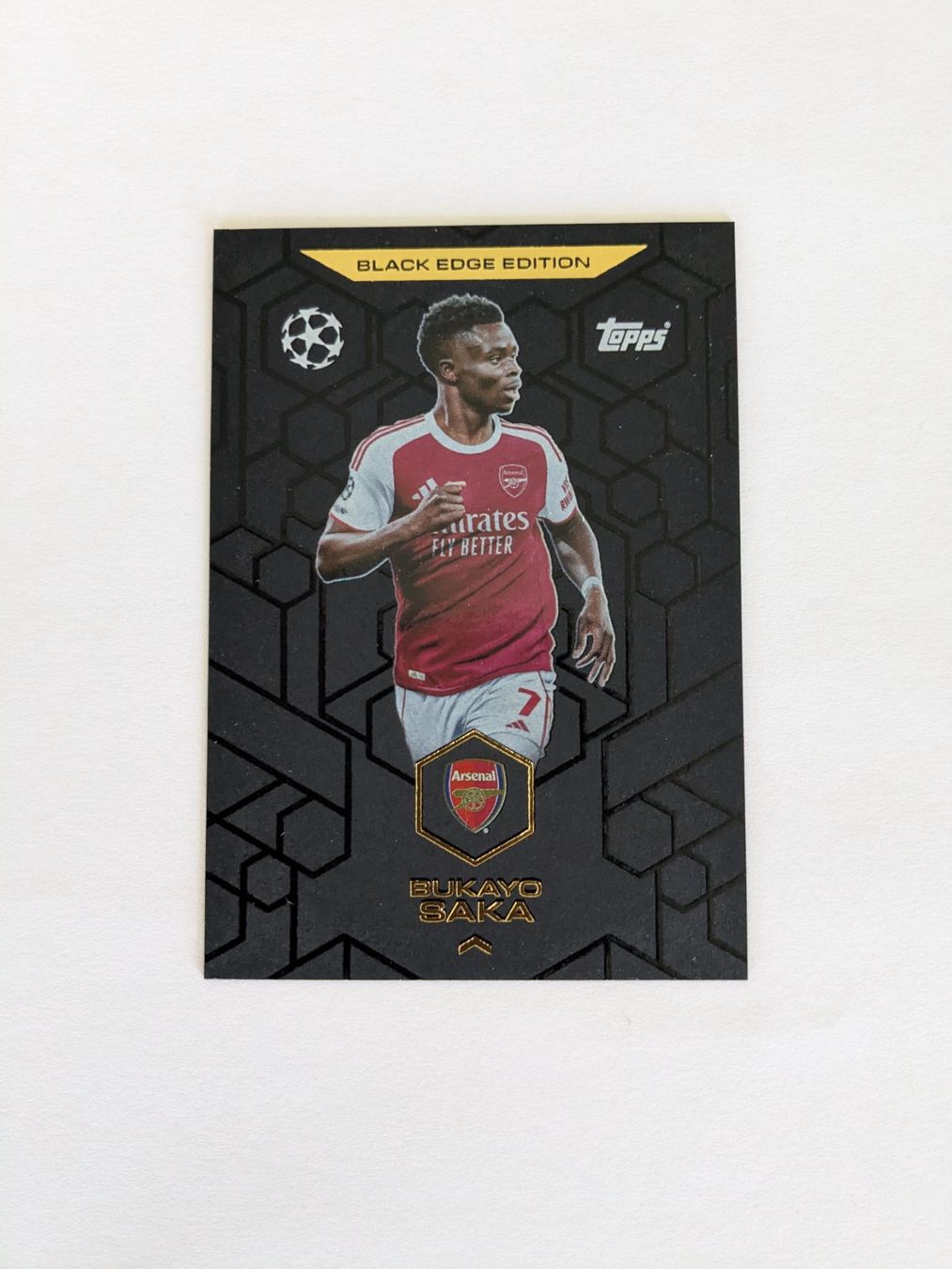 Topps Sammelbilder & Trading cards: Topps match attax 25/26 Black edge Saka – Neu (gemäss Beschreibung) aus Genève von x_m_2v65