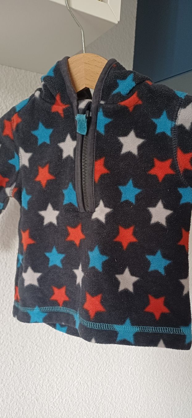 Maglioni & Felpe: Finkid Fleece Pullover Kinder Grösse 68 Sterne – Usato da Riniken venduto da Lessy- 1