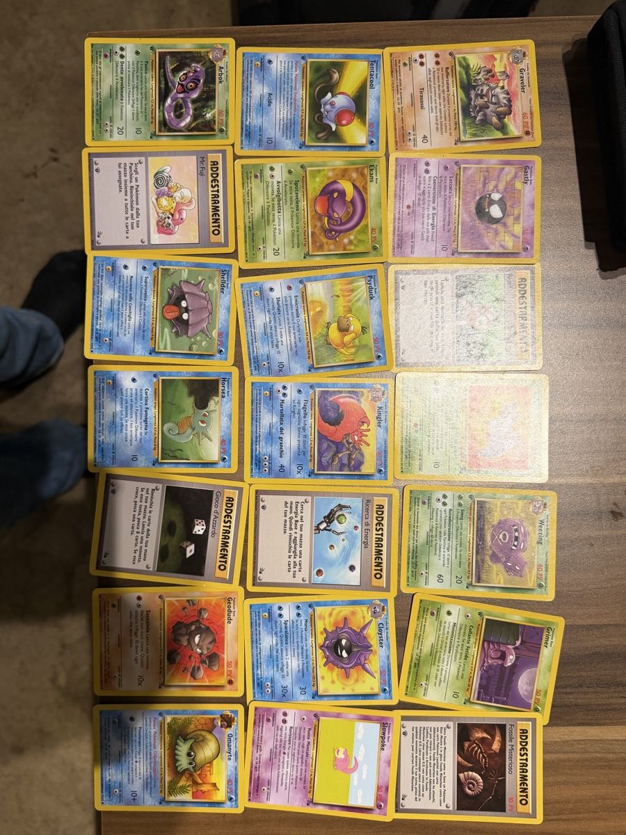 Pokémon Carte collezionabili: Pokemon 1edizion fossil – Usato da Giubiasco venduto da ger_z5rk 2