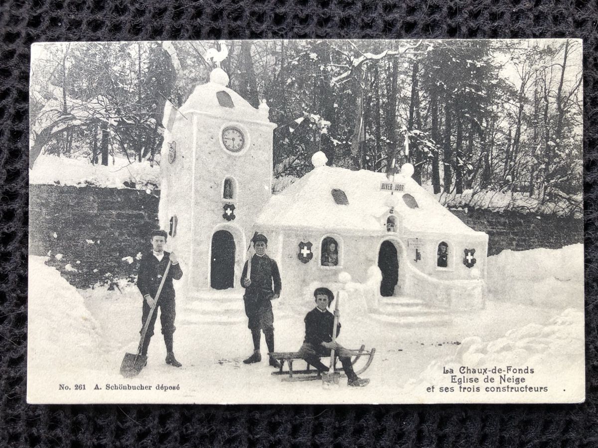 Cartoline postali: Ansichtskarte La Chaux-de-Fonds – Usato da Näfels venduto da fritzjk