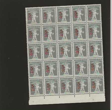 Tous les timbres: timbre 148 bloc de 25 pièces – Neuf (Voir description) à Sorvilier par carose01