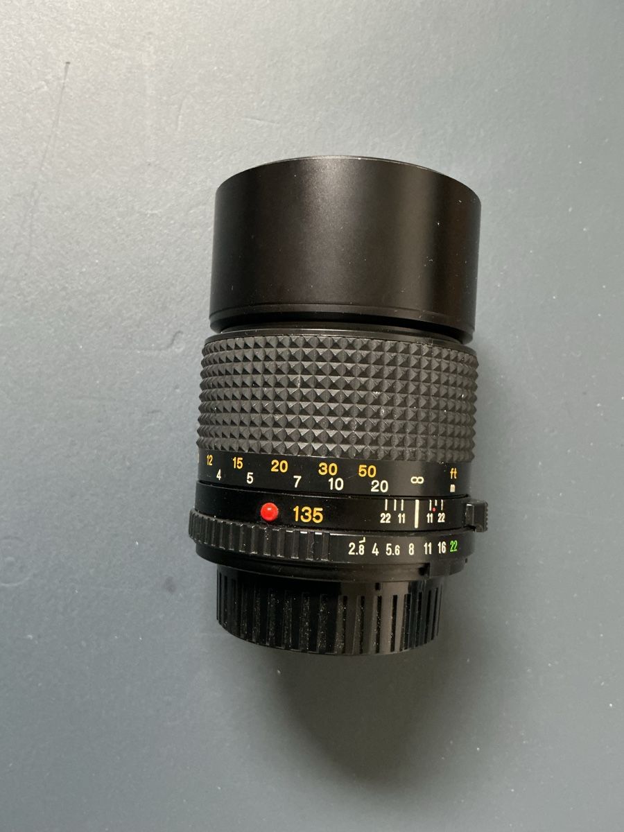 Minolta Obiettivi: Minolta Objektiv MD 135mm 1:28 – Usato da Schwarzenberg LU venduto da lealea123 1