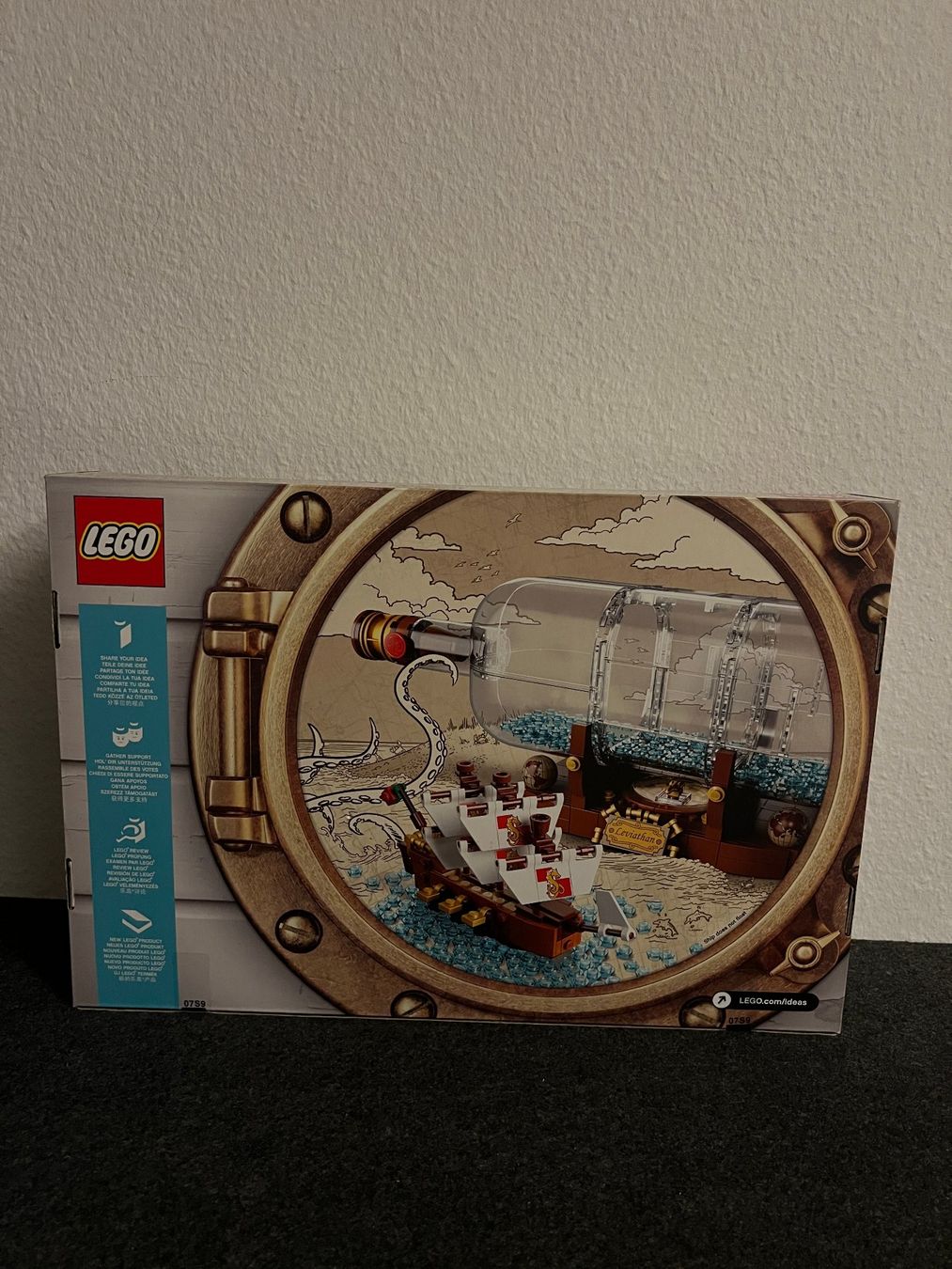 Lego Kit di costruzioni: LEGO Ideas: 21313 Schiff in der Flasche – Usato da Basel venduto da hol_8ldp 1