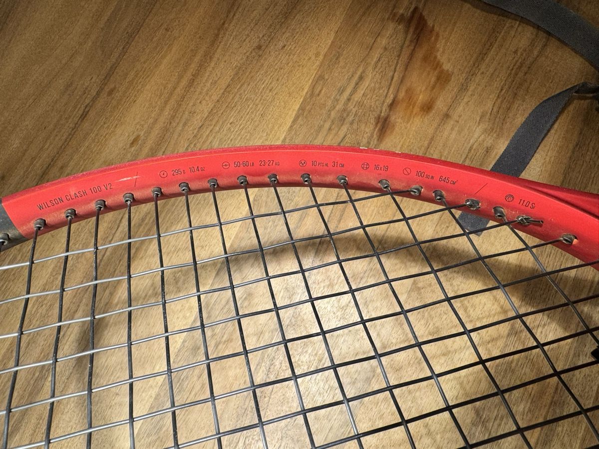 Wilson Racchette: Tennisracket Wilson Clash 100 V2 – Usato da Rüti ZH venduto da FabFour01 4