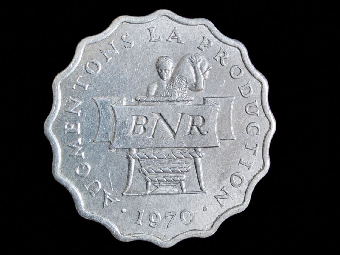 Tutti le monete: RUANDA 2 FRANCS 1970 – Usato da winterthur venduto da CoinPassion 1