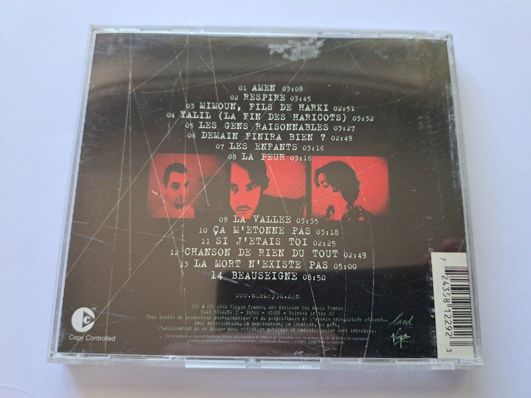 CDs: Cd Mickey 3 D - tu vas pas mourir de rire  – Gebraucht aus Pully von bro_n52j 1