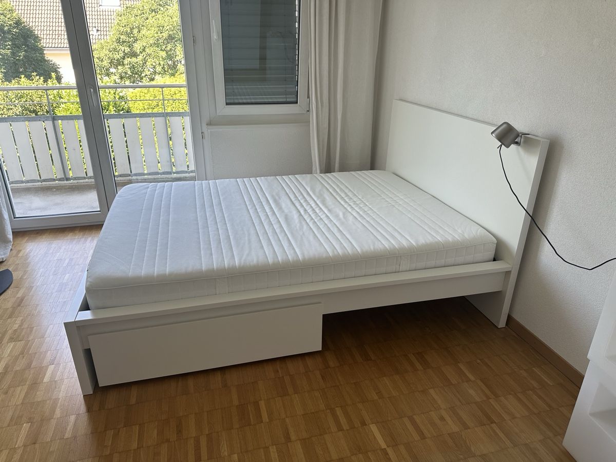 Ikea Betten: Bett MALM 140 x 200 cm – Gebraucht aus Erlenbach ZH von Kerli1 1
