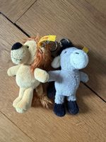 Schlüsselanhänger Steiff Löwe und Esel