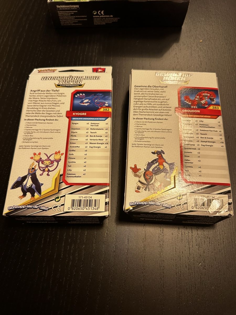 Pokémon Carte collezionabili: Pokemon Welten im Wandel Deck DE SET – Nuovo e nell'imballaggio originale da Ebikon venduto da Mi25 4