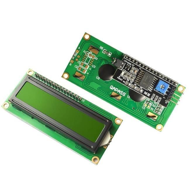 Elektrotechnik: I2C Modul+LCD 1602A 16x2 Zeichen Display Arduino Raspberry – Neu und originalverpackt aus Buchs SG von  1