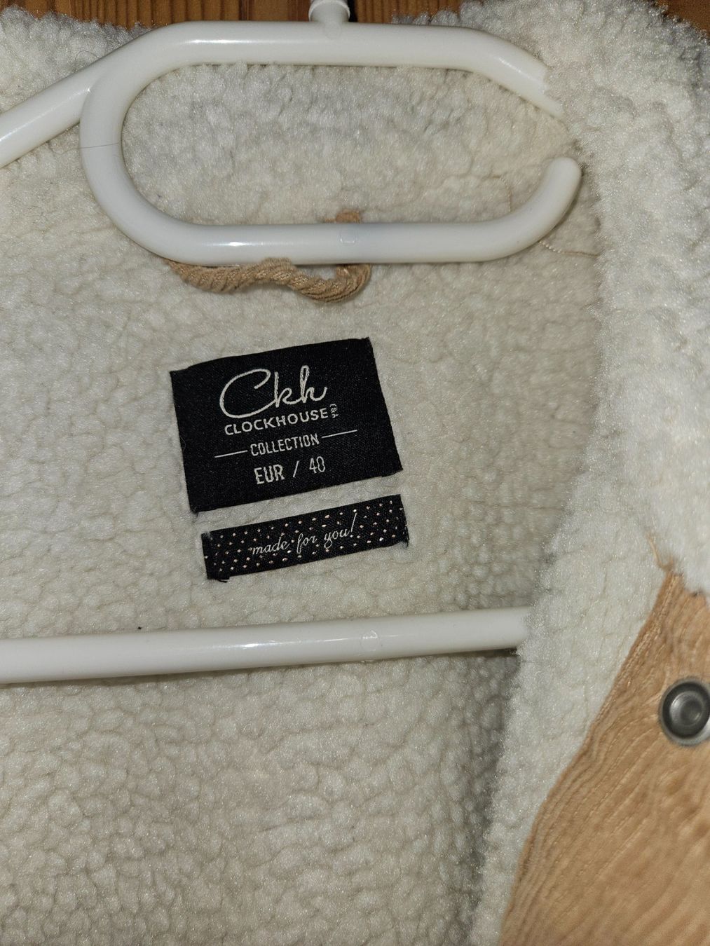 Giacche: Clockhouse Cordjacke mit Teddyfutter, Grösse 40 – Usato da Wettingen venduto da Sk8ertomda 2