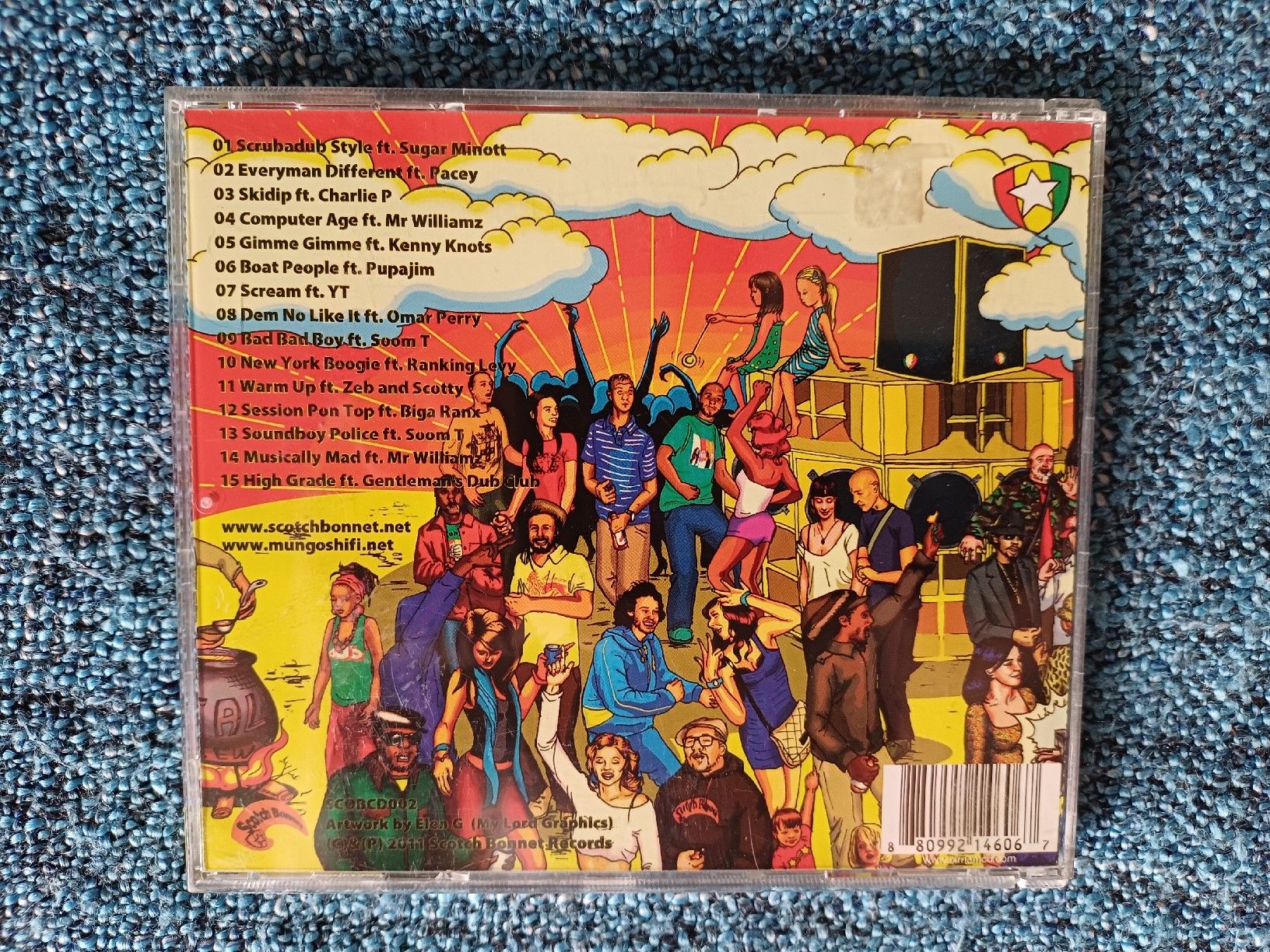 CD: Mungo's Hi-Fi "Forward ever" CD – Usato da Begnins venduto da Drastic-Sound 1