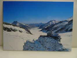 Postkarte Sphinx-Observatorium Aletschgletscher Top of Eu...
