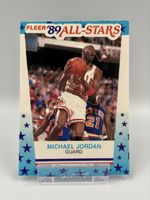 Michael Jordan Fleer '89 All-Stars