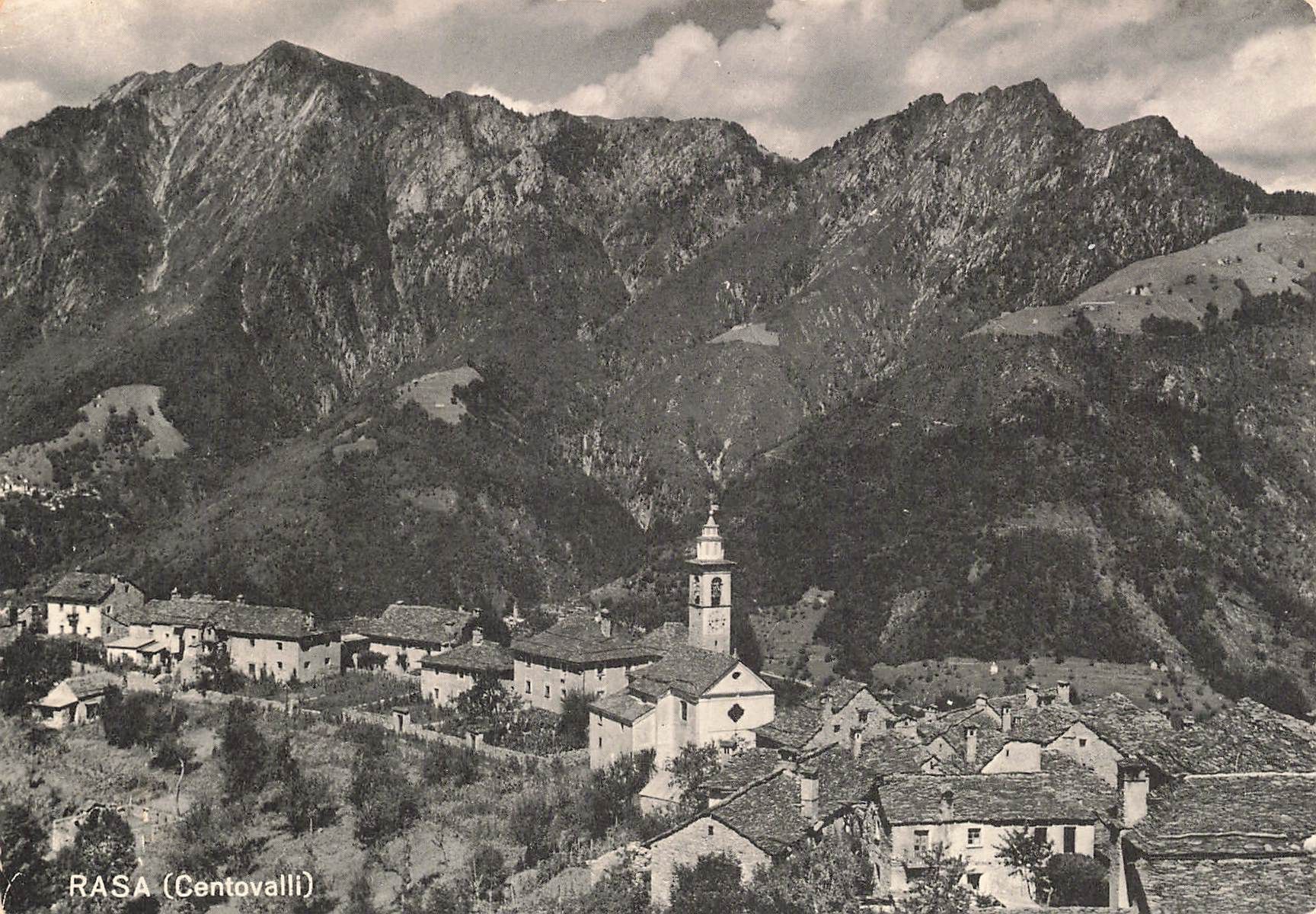 Cartoline postali: Rasa Centovalli G – Usato da Biasca venduto da Blenio71