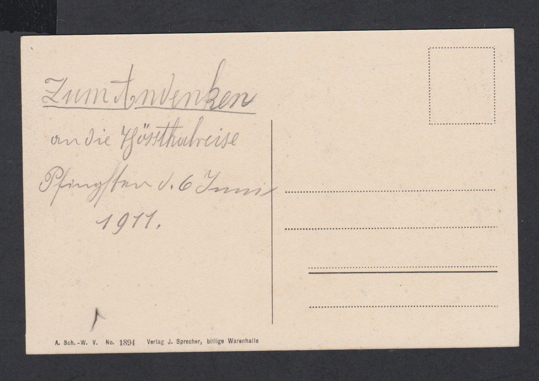 Cartoline postali: Turbental   -   alte Ansichtskarte um 1911 – Usato da Vitznau venduto da Ropaku 1