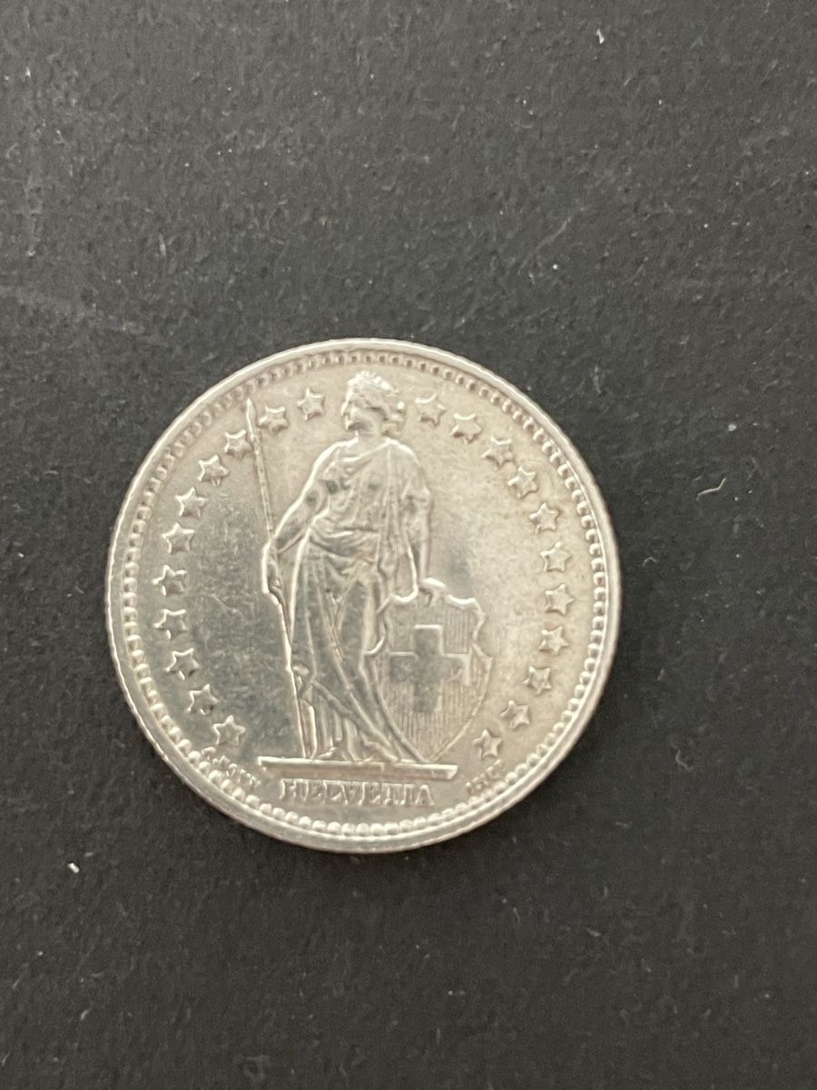 Tutti le monete: 1.- Silber CH Jahr 1955 – Usato da Meierskappel venduto da Hala03 2