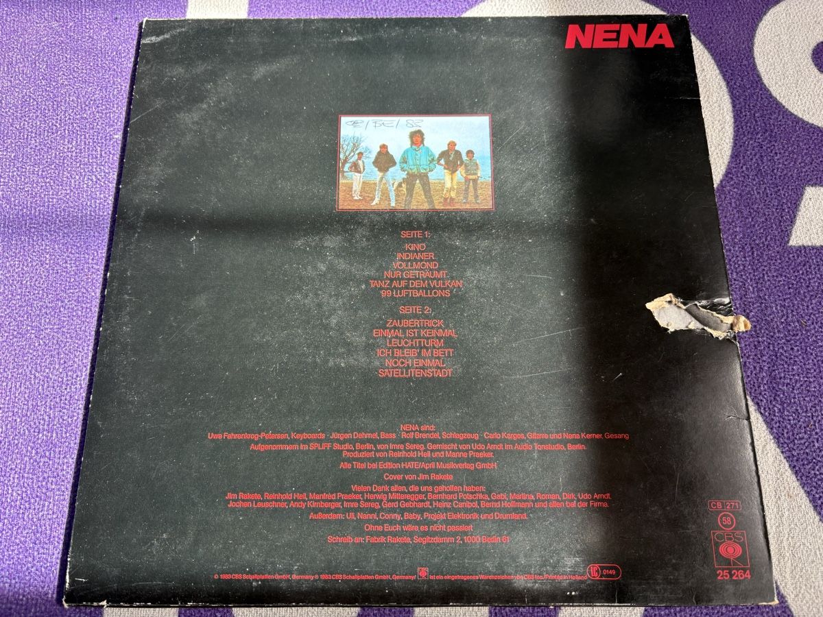 Schallplatten: LP NENA 1983 – Gebraucht aus Herzogenbuchsee von warrior77 1