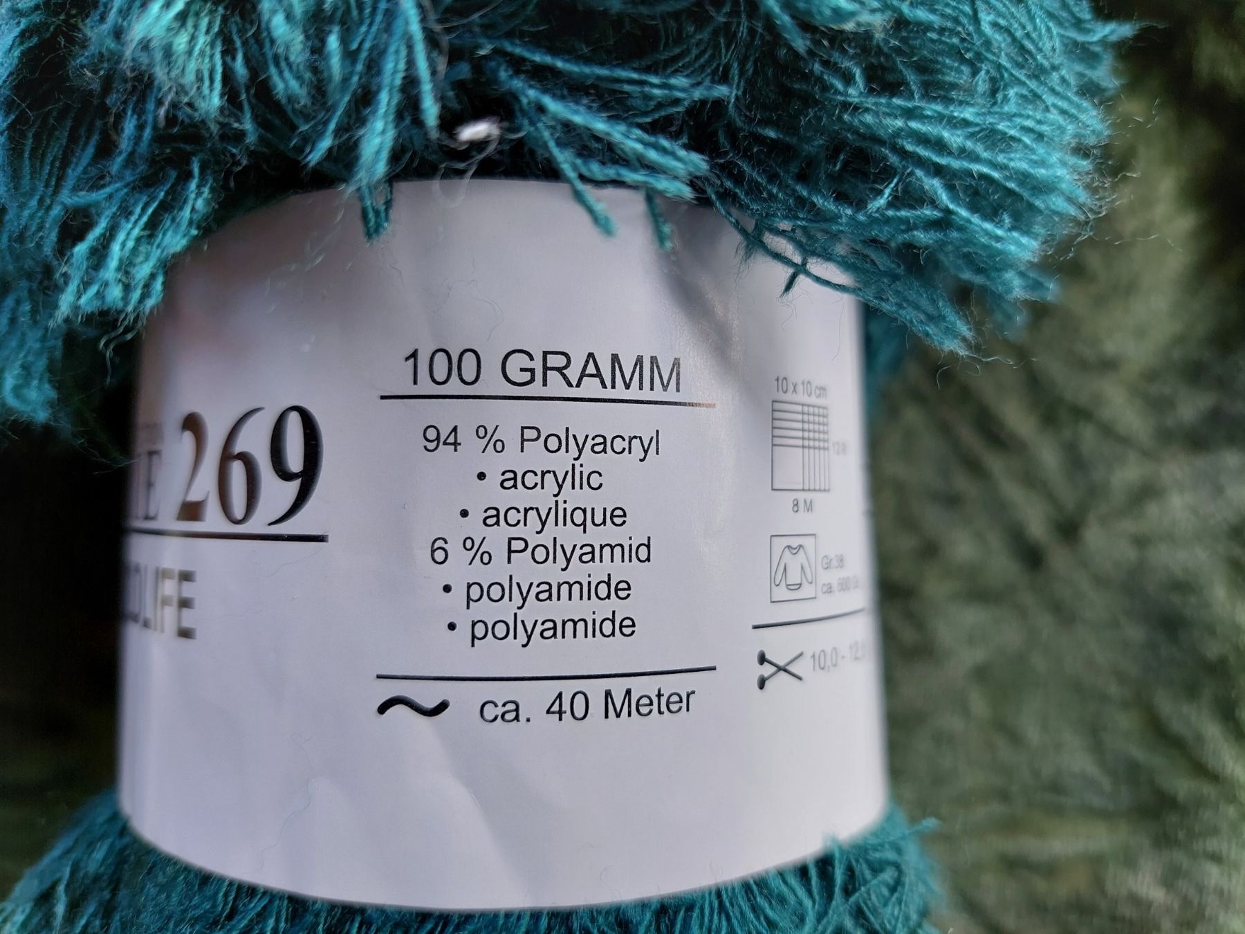 Lana: 400 GRAMM STRICKWOLLE - MINTGRÜN – Nuovo (secondo la descrizione) da Huttwil venduto da Kunterbuntli 2