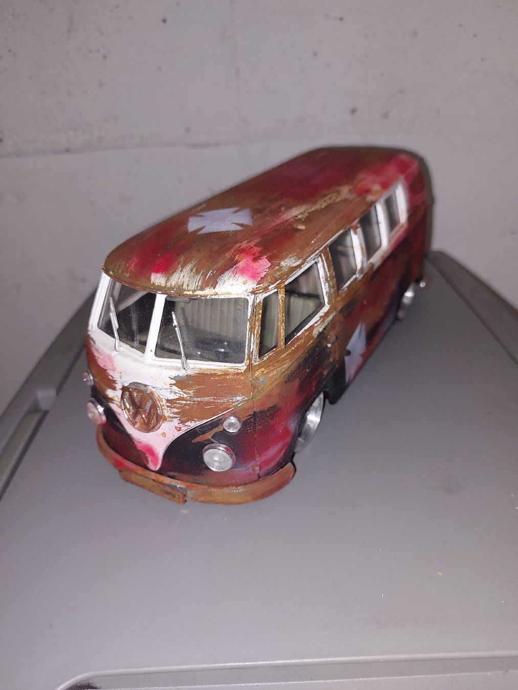 Volkswagen Modellini d'auto: VW Bus T1  Modell – Nuovo (secondo la descrizione) da Uster venduto da Gery8