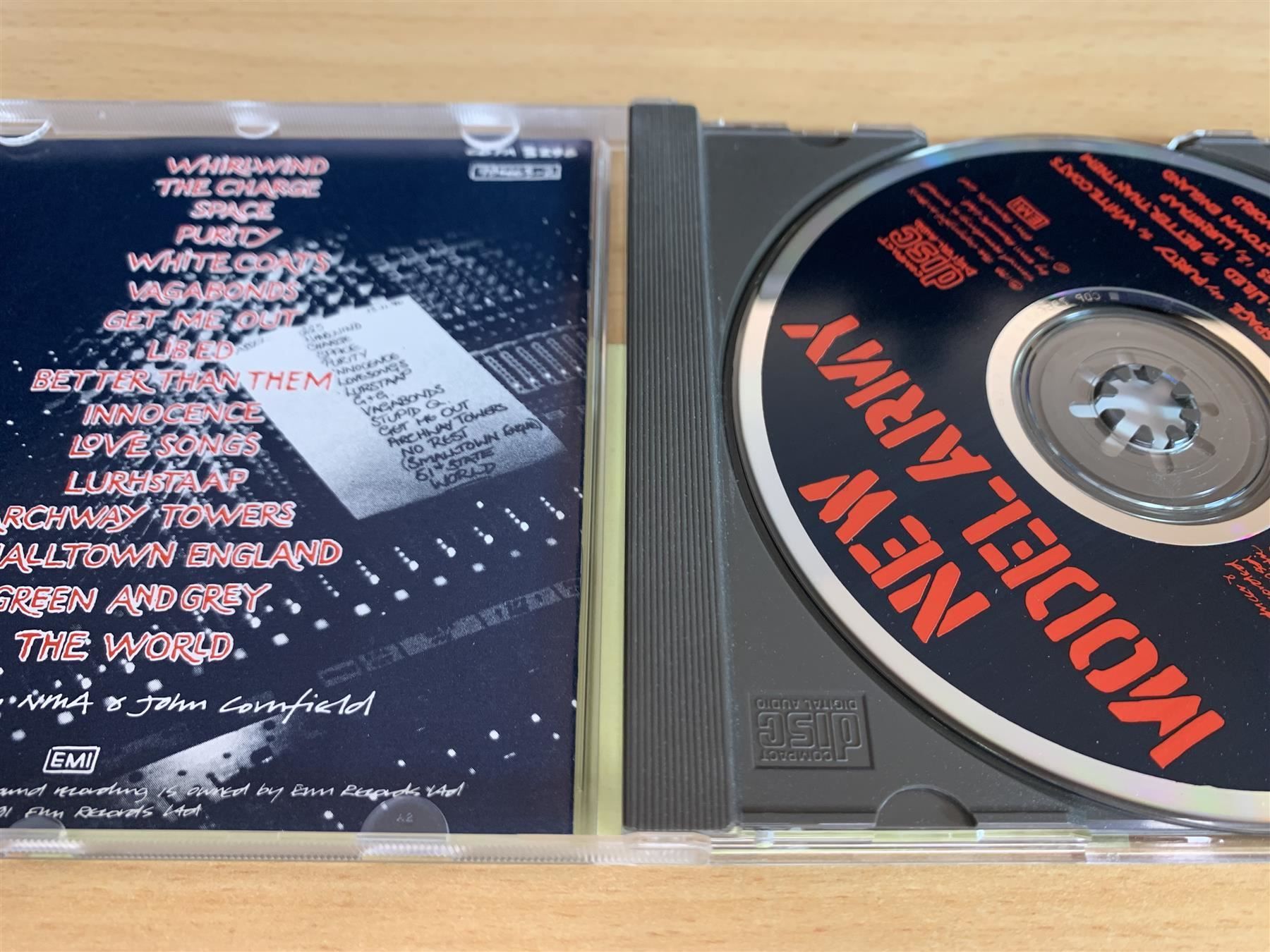 CD: New Model Army – Raw Melody Men – Usato da Rikon im Tösstal venduto da Alpenmutz 2