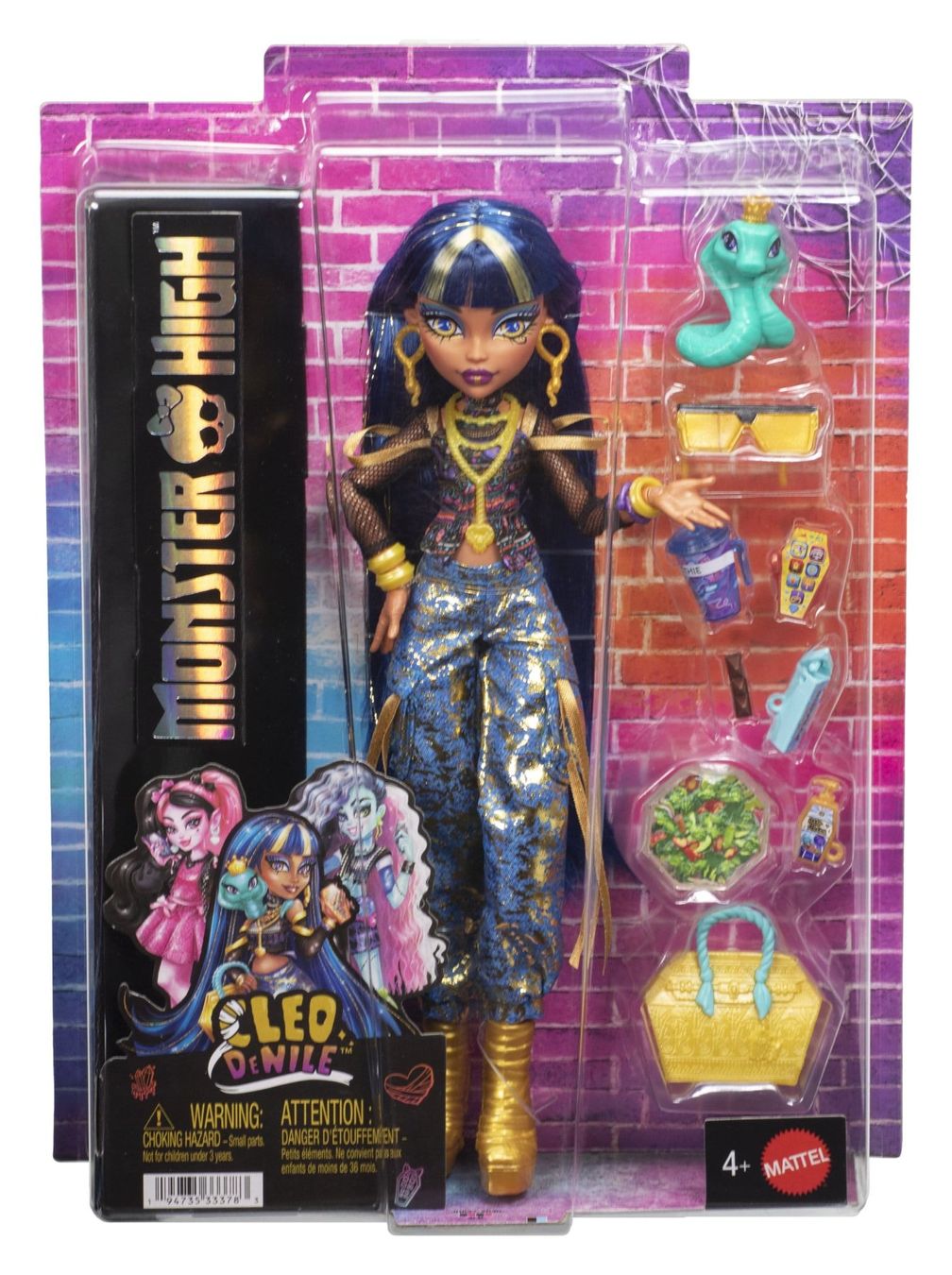 Bambole: Monster High poupée Cleo de Nile – Nuovo e nell'imballaggio originale da St-Imier venduto da ATTAKSHOP 3