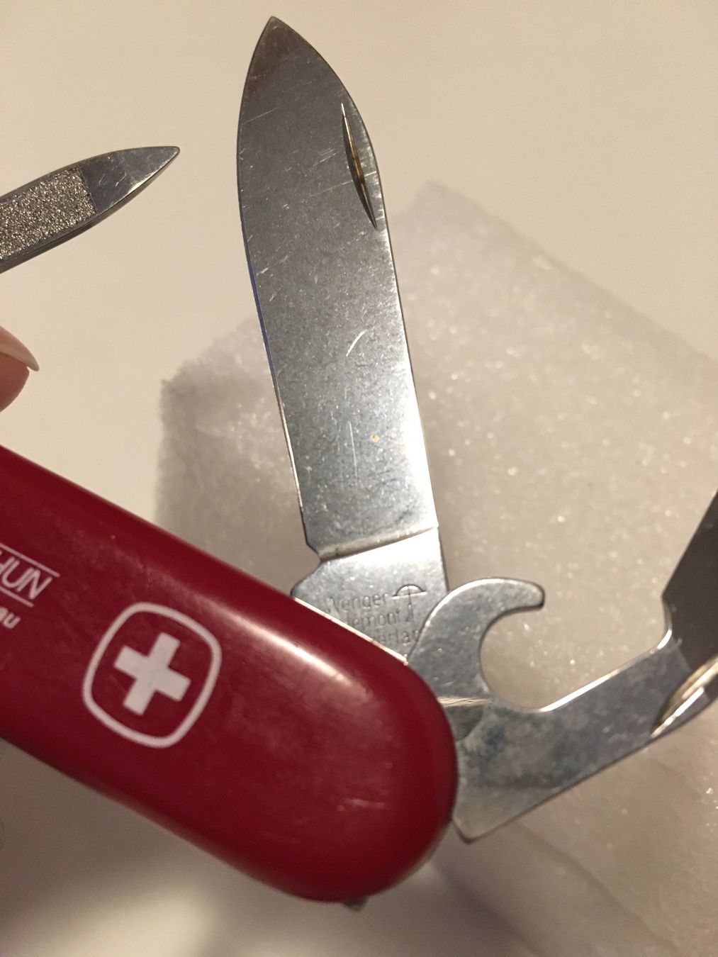 Wenger Coltelli tascabile: WENGER - Sackmesser - IST - Industrie-Service-Thun – Usato da Andwil SG venduto da Rainboli 2