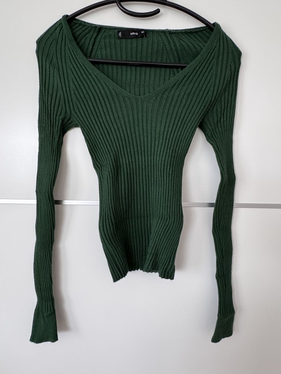 Mango Maglioni & Felpe: 2x Mango Strickpullover XS, Olivgrün, Beige – Usato da Oberbipp venduto da jan_68pd 3