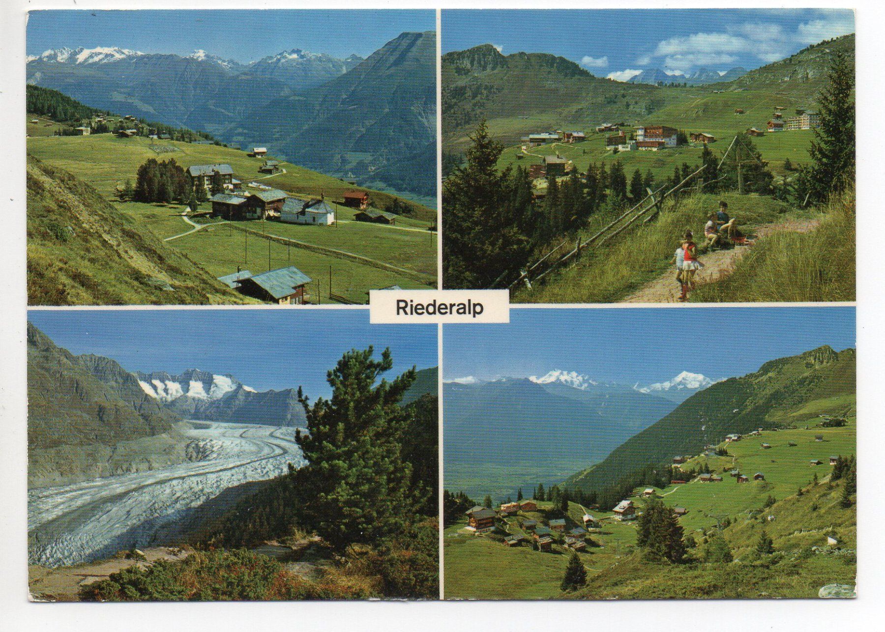 Ansichtskarten: RIEDERALP No. 44807 – Gebraucht aus Jona von philajona