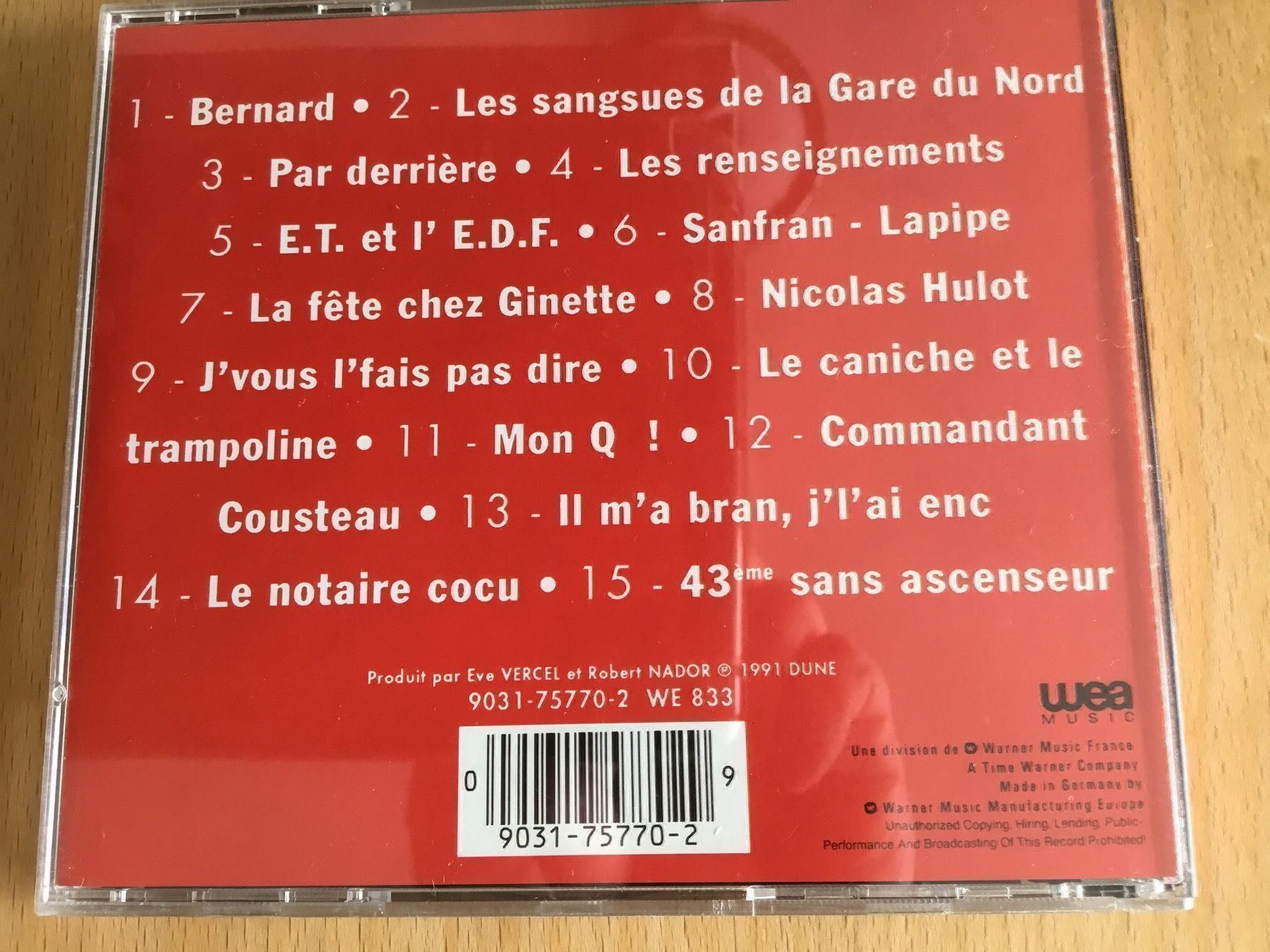 CDs: Jean Yves Lafesse - Les Impostures – Gebraucht aus Rüti ZH von alumedien 1