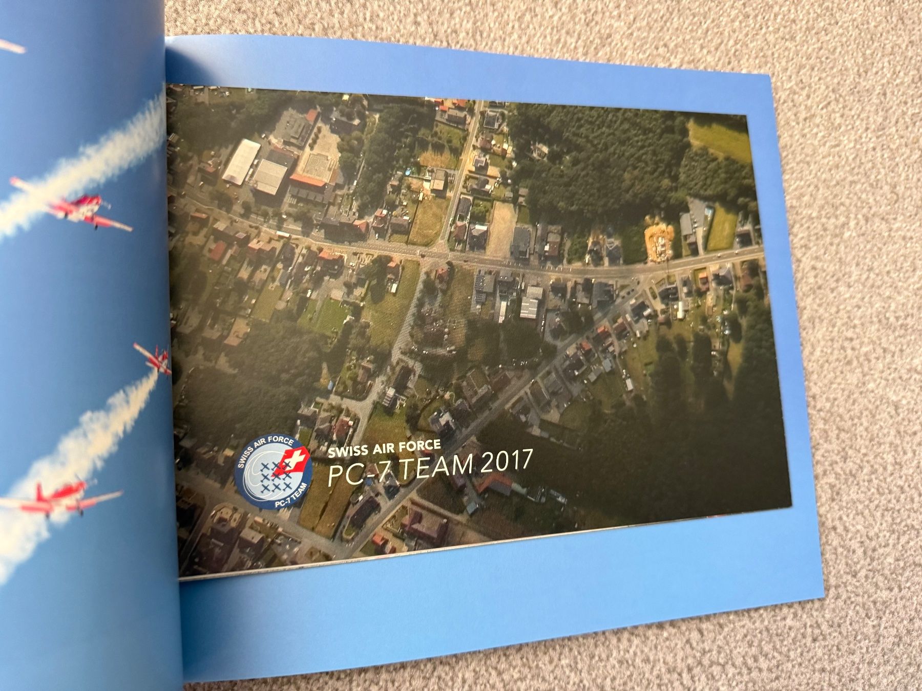 Schweizer Armee Documenti: 6 Prospekte PC7-Team (2013-2017) - Schweizer Luftwaffe – Usato da Brütten venduto da Hst1 1